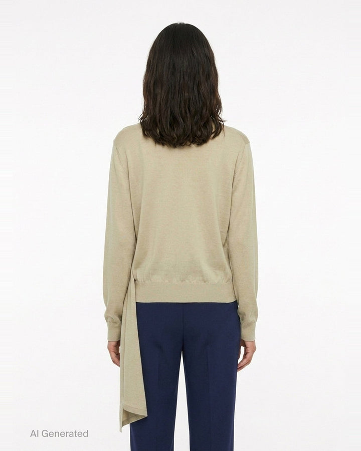 Shawl Scarf Shoulder Sweater | Bonbom | Club21 - back