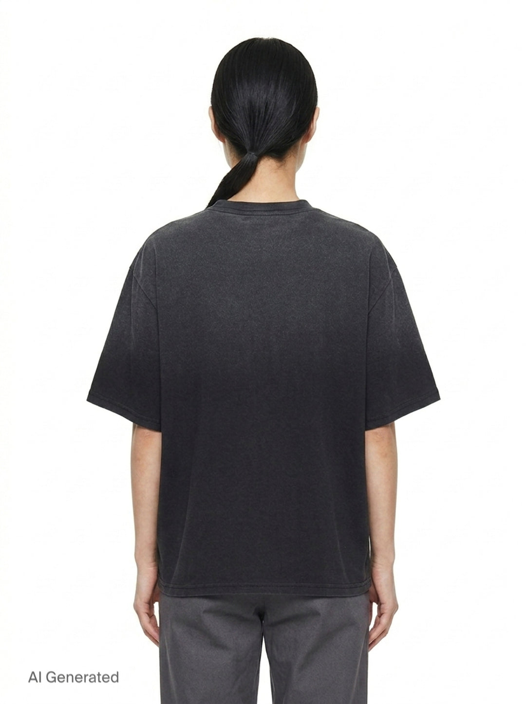 Swan Vintage Effect Tee | Bonbom | Club21 - back