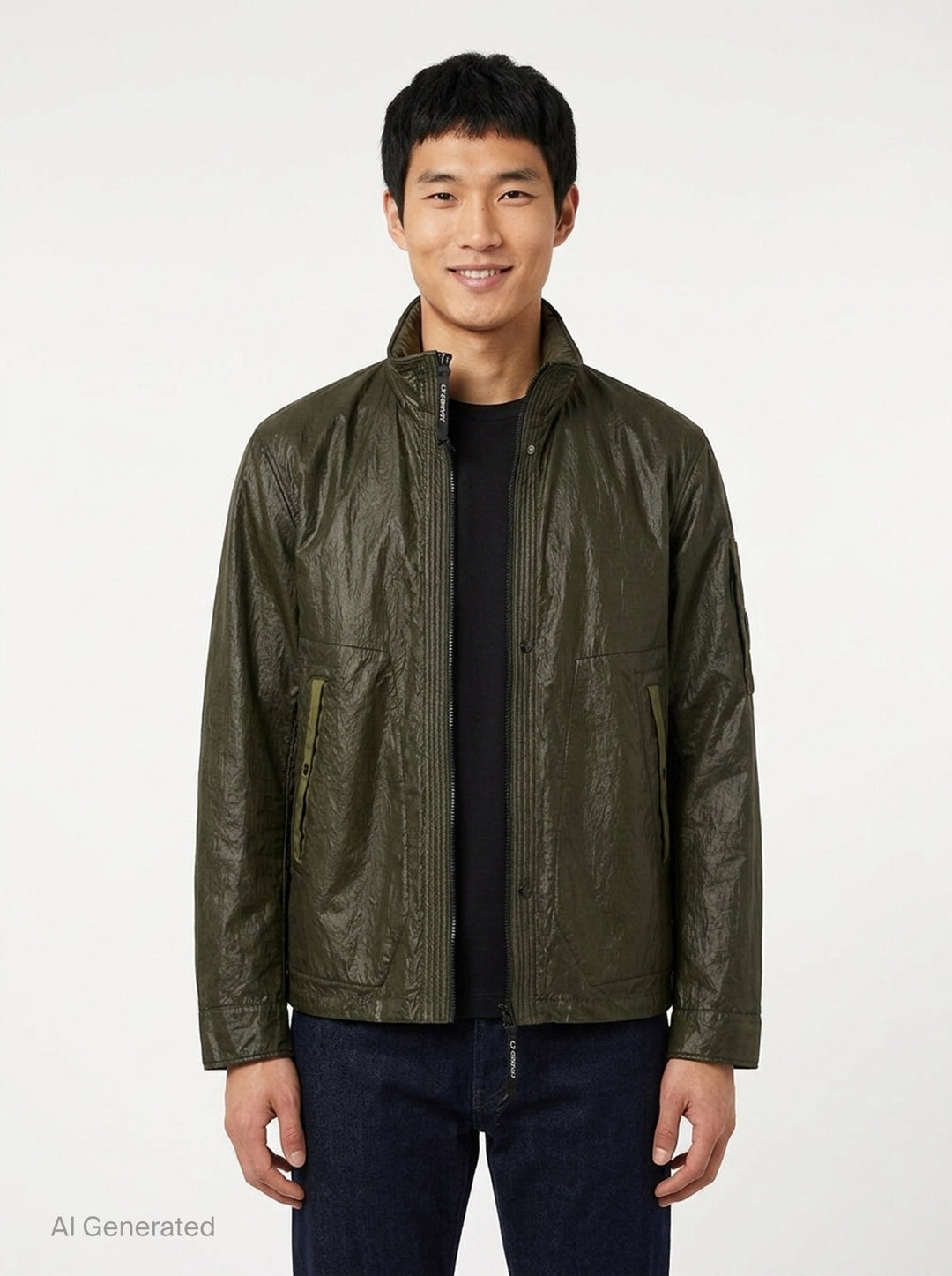 Bi-Face Reversible Jacket | C.P. Company | Club21 - front