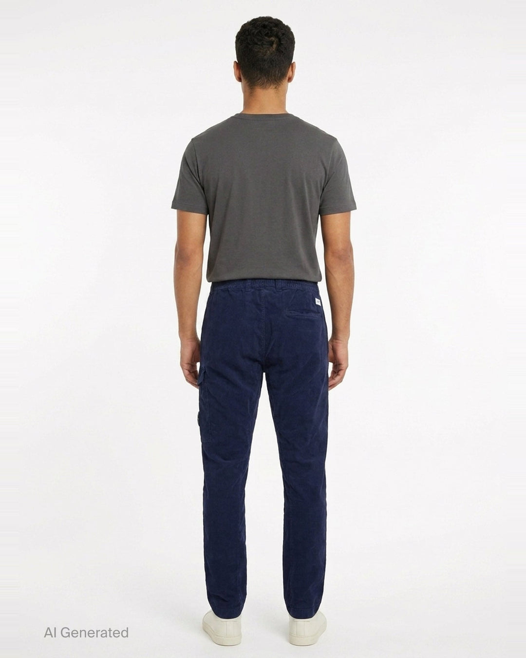 Corduroy Regular Cargo Pants | C.P. Company | Club21 - back