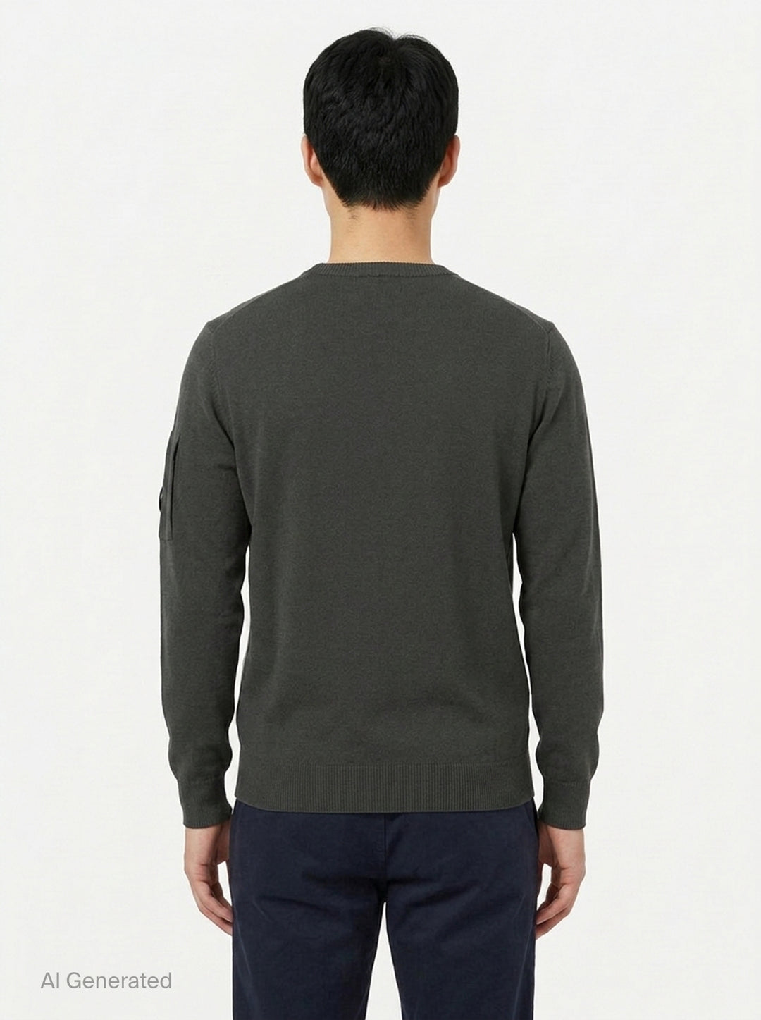 Extrafine Merino Wool Lens Sweater | C.P. Company | Club21 - back