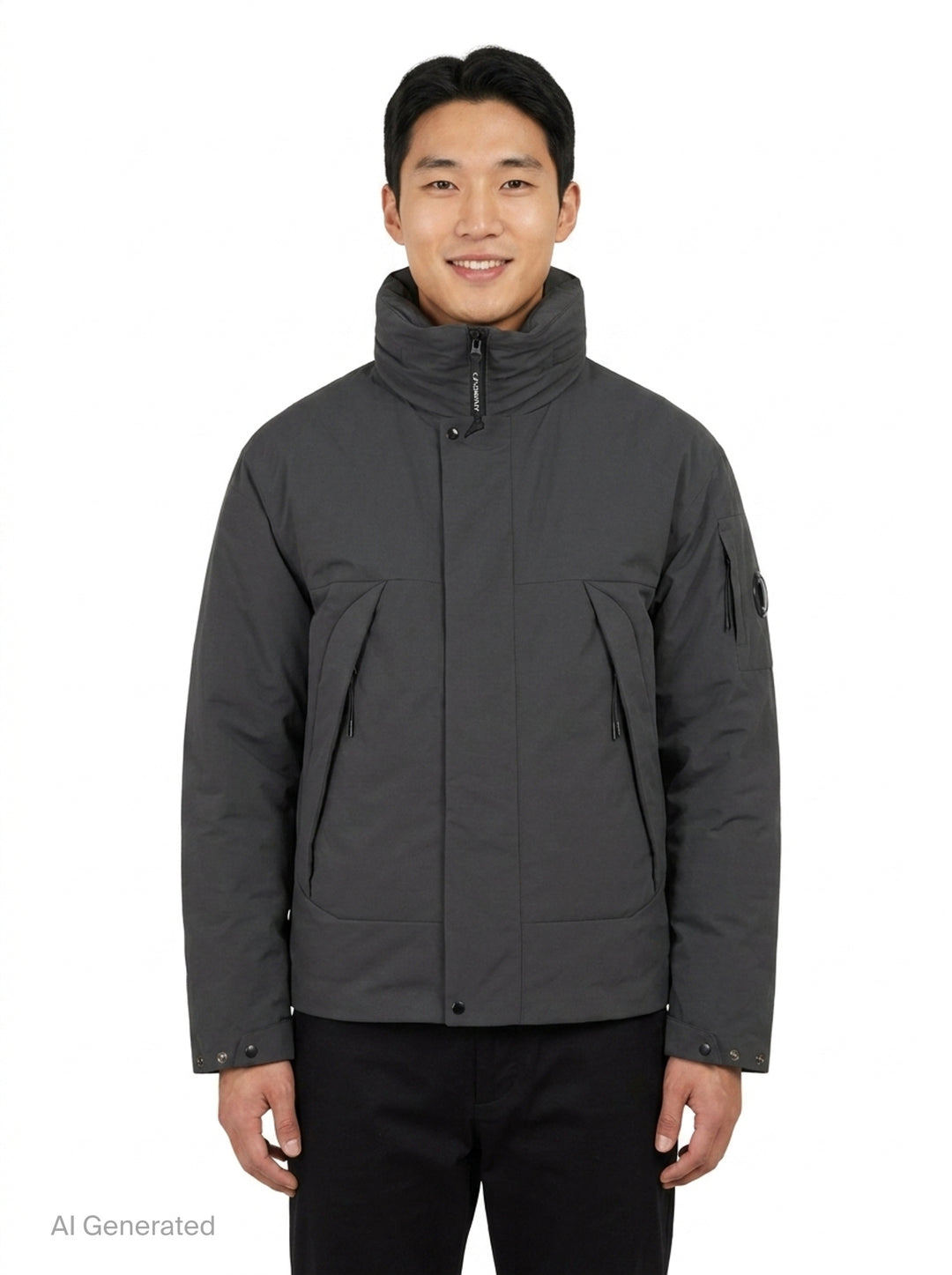 Pro-Tek Primaloft Silver Lens Jacket | C.P. Company | Club21 - front