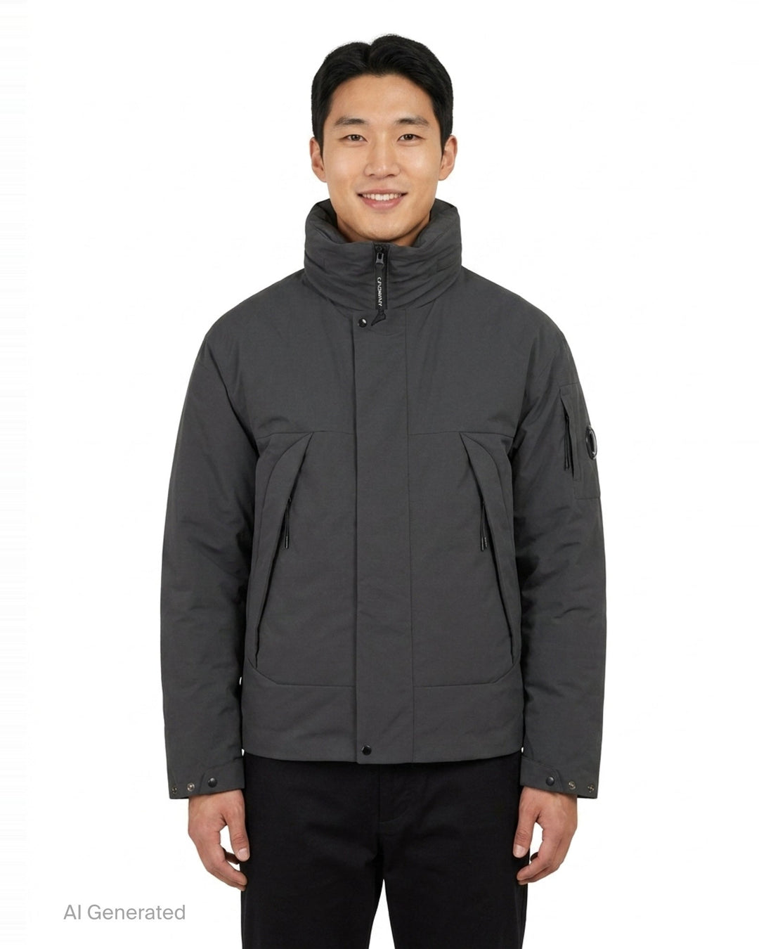 Pro-Tek Primaloft Silver Lens Jacket | C.P. Company | Club21 - front