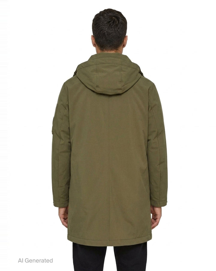 Shell-R Padded Hooded Parka | C.P. Company | Club21 - back