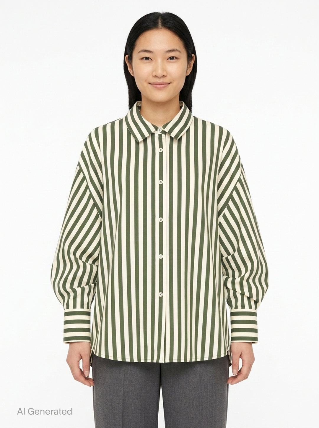 Clara Striped Shirt | Carolina Herrera | Club21 - front