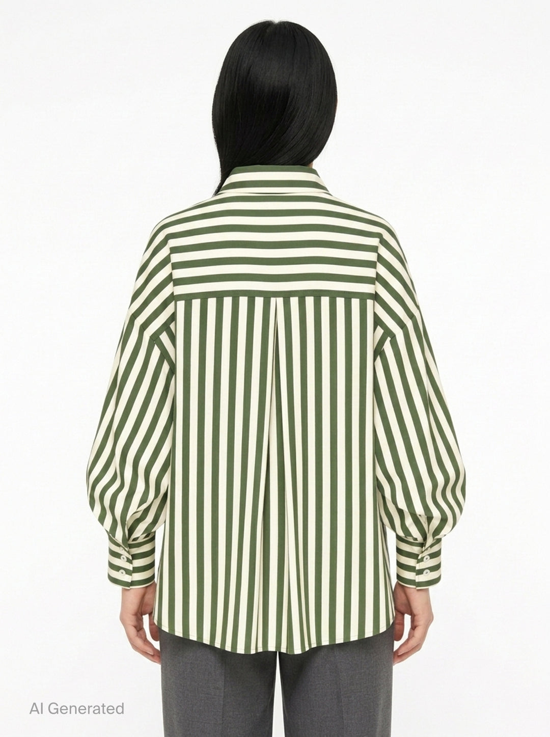 Clara Striped Shirt | Carolina Herrera | Club21 - back