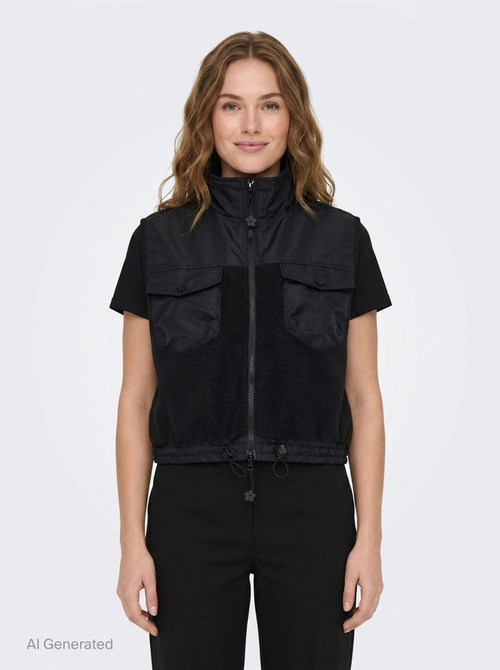 Aspen Soft Fleece Vest | Cecilie Bahnsen | Club21 - front
