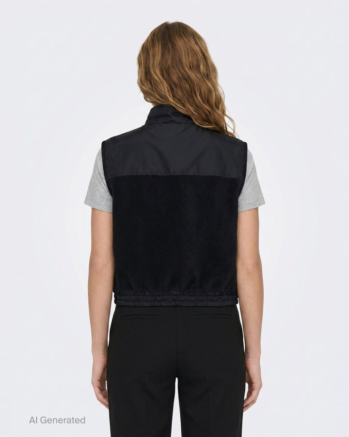 Aspen Soft Fleece Vest | Cecilie Bahnsen | Club21 - back