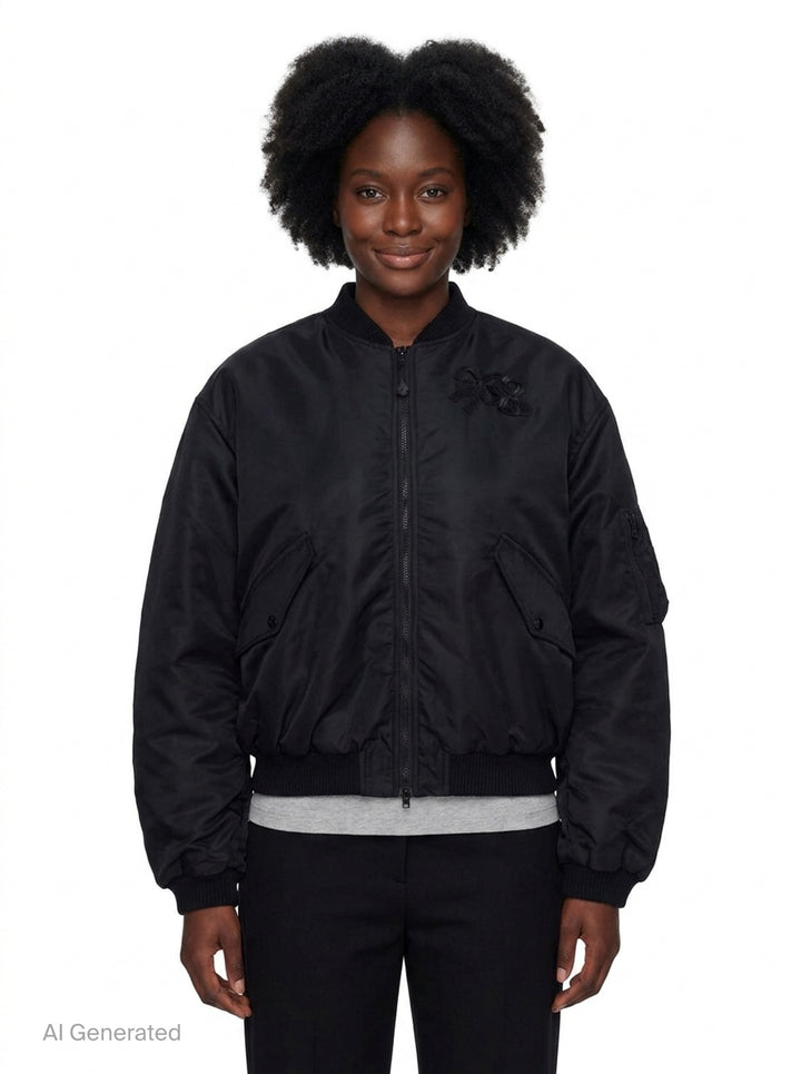 Feilan Bomber Jacket | Cecilie Bahnsen | Club21 - front