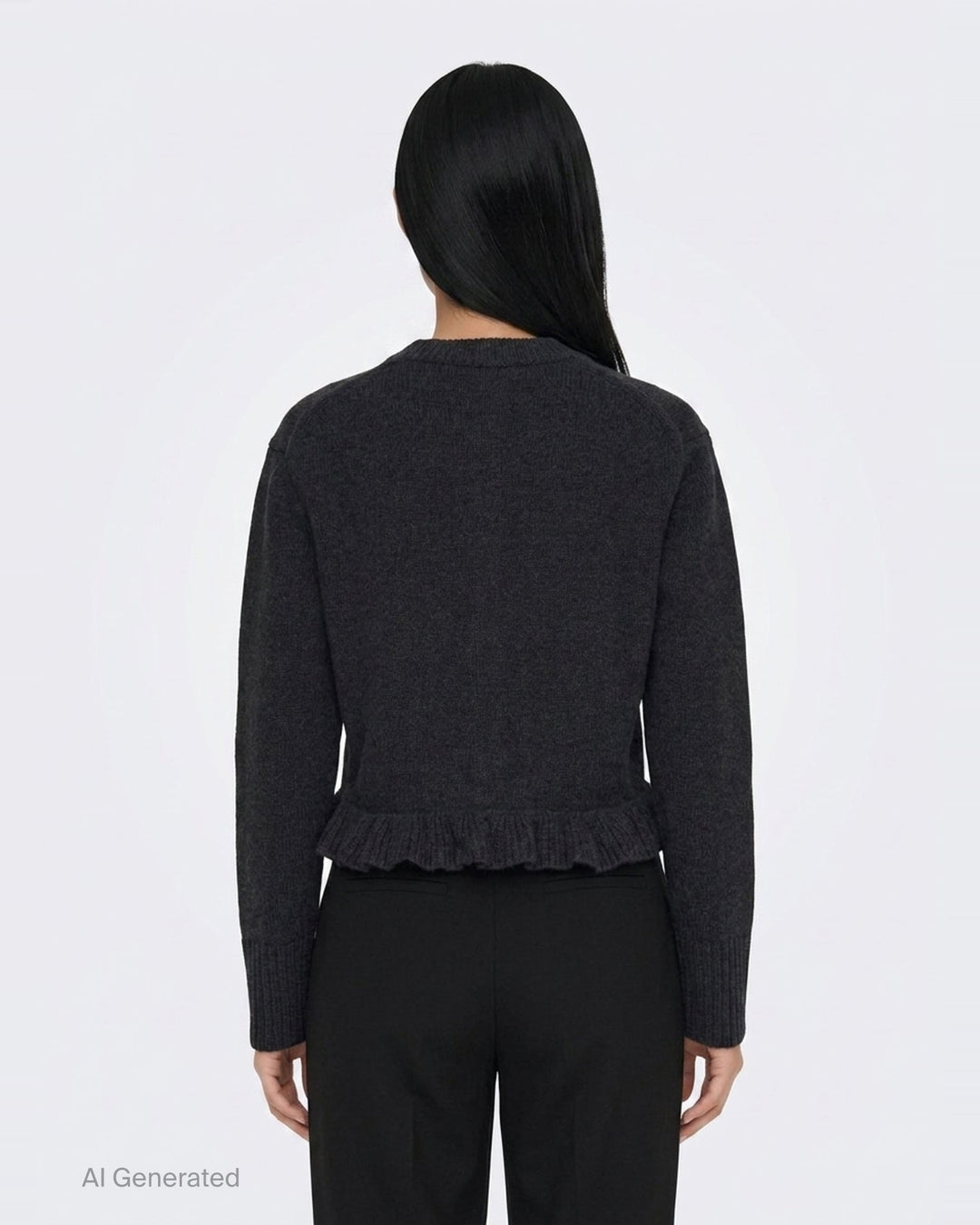 Fibbie Recycled Cashmere Cardigan | Cecilie Bahnsen | Club21 - back