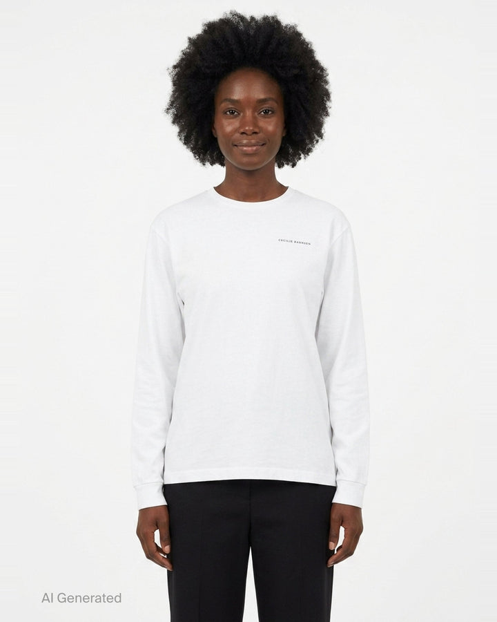 Lily Long Sleeve Tee | Cecilie Bahnsen | Club21 - front