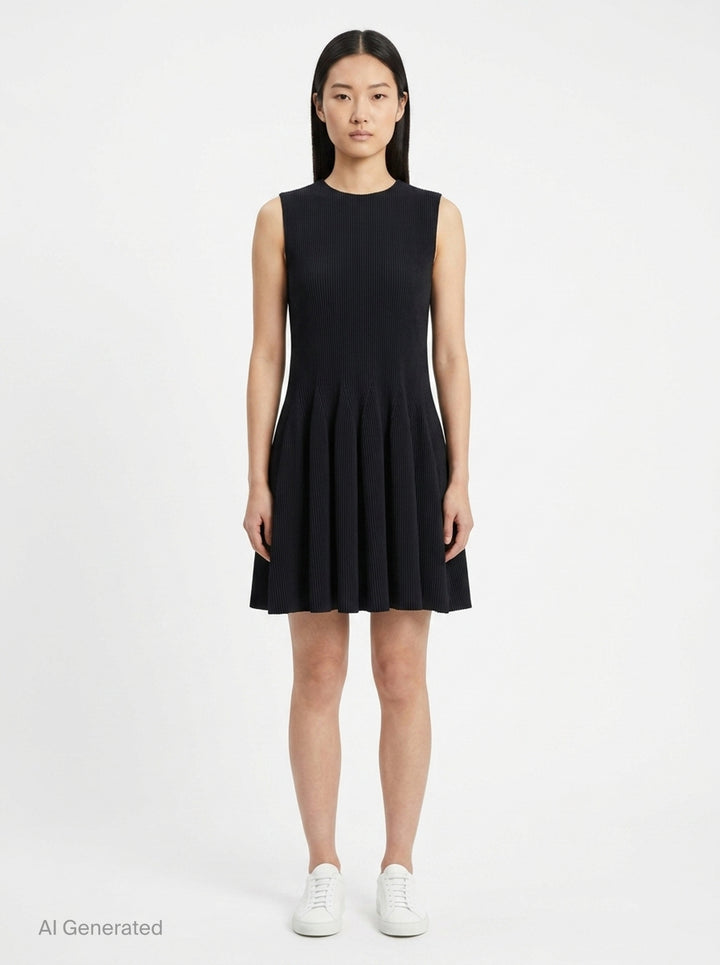 Hypha Sleeveless Mini Dress | CFCL | Club21 - front