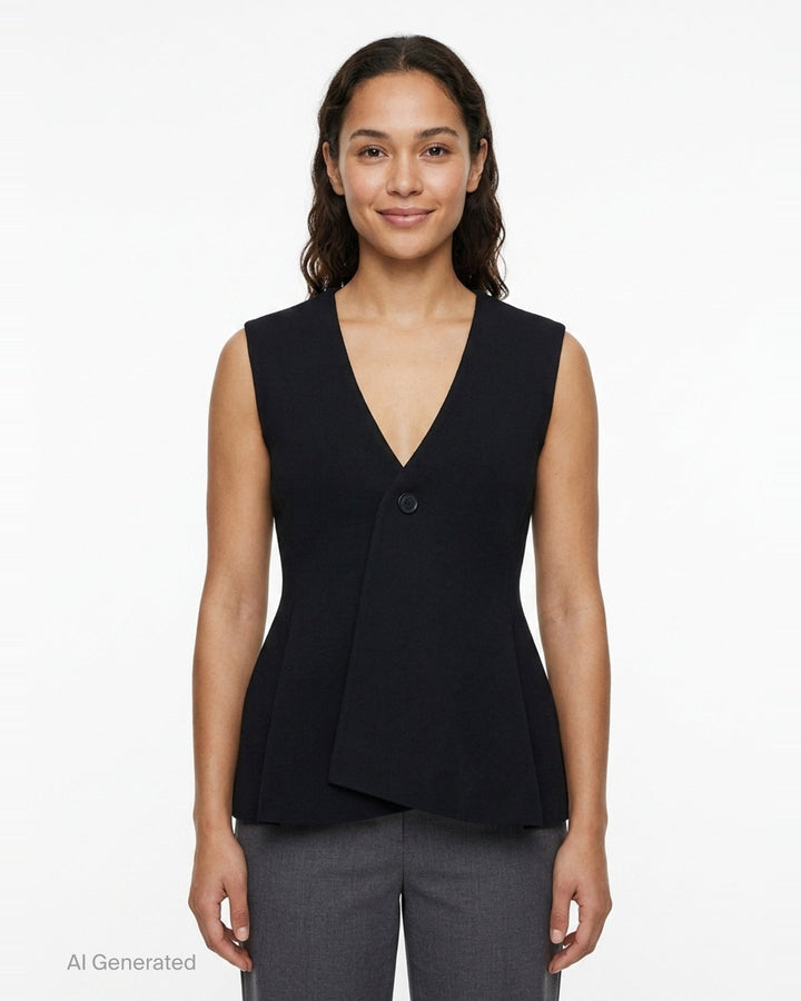 Milan Flare Vest | CFCL | Club21 - front
