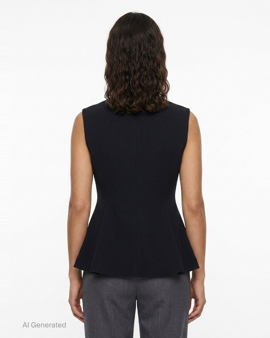 Milan Flare Vest | CFCL | Club21 - back