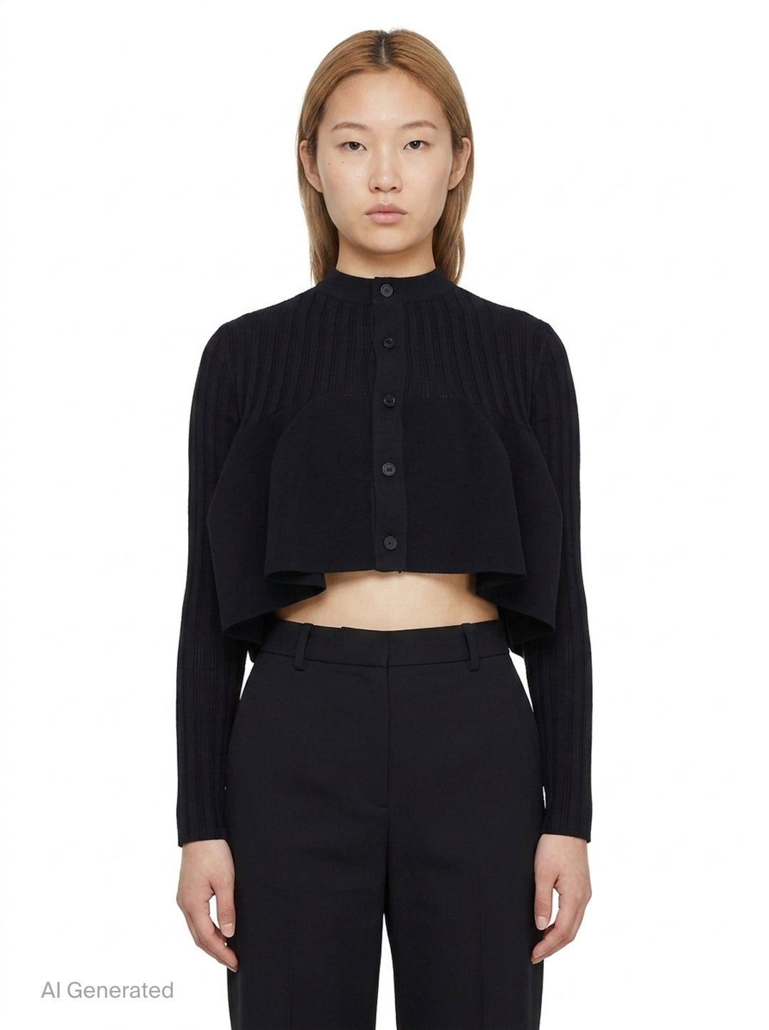 Pottery Bust Flare Cardigan | CFCL | Club21 - front