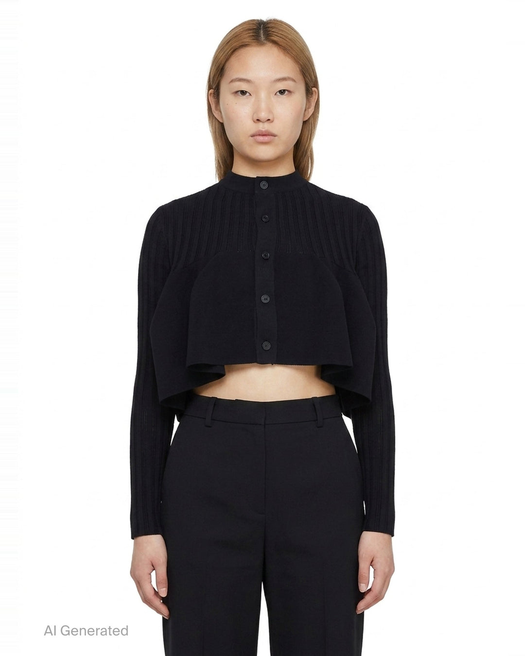 Pottery Bust Flare Cardigan | CFCL | Club21 - front