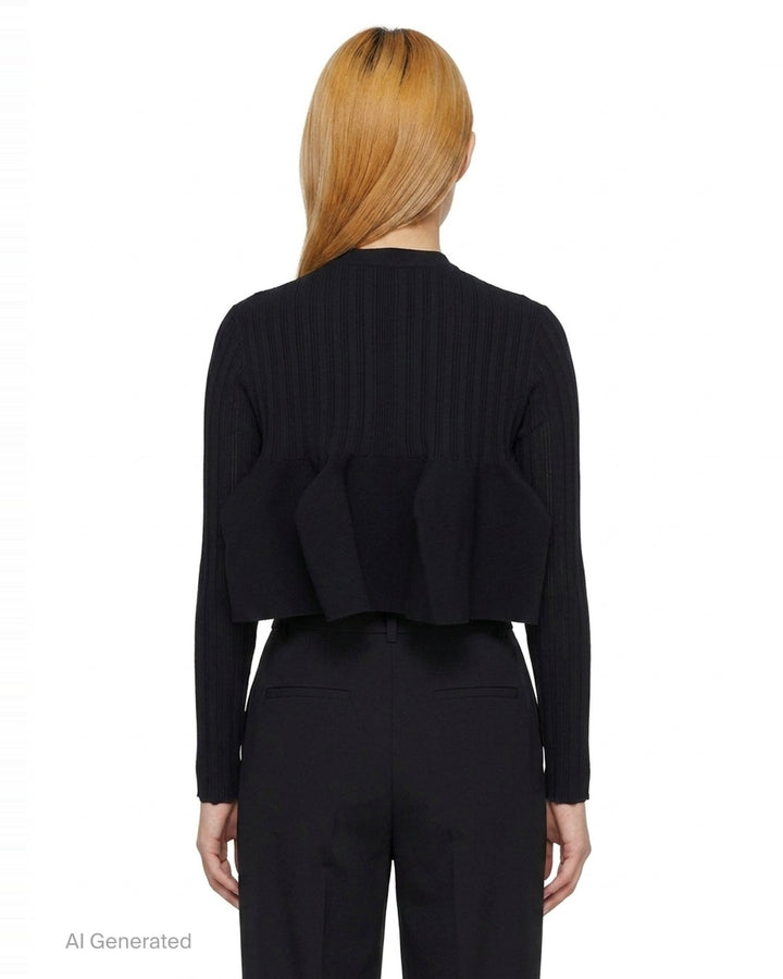 Pottery Bust Flare Cardigan | CFCL | Club21 - back