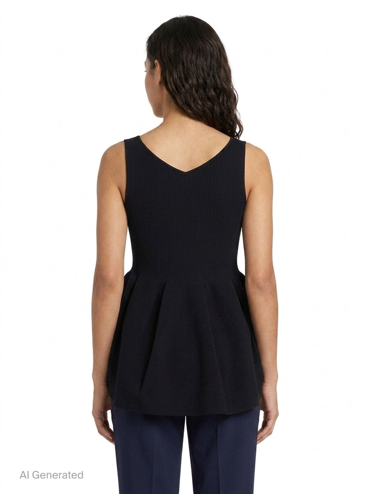 Pottery Sleeveless Knit Top | CFCL | Club21 - back