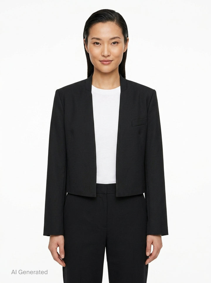 Alba Sartorial Wool Mix Jacket | Club21 Collection | Club21 - front