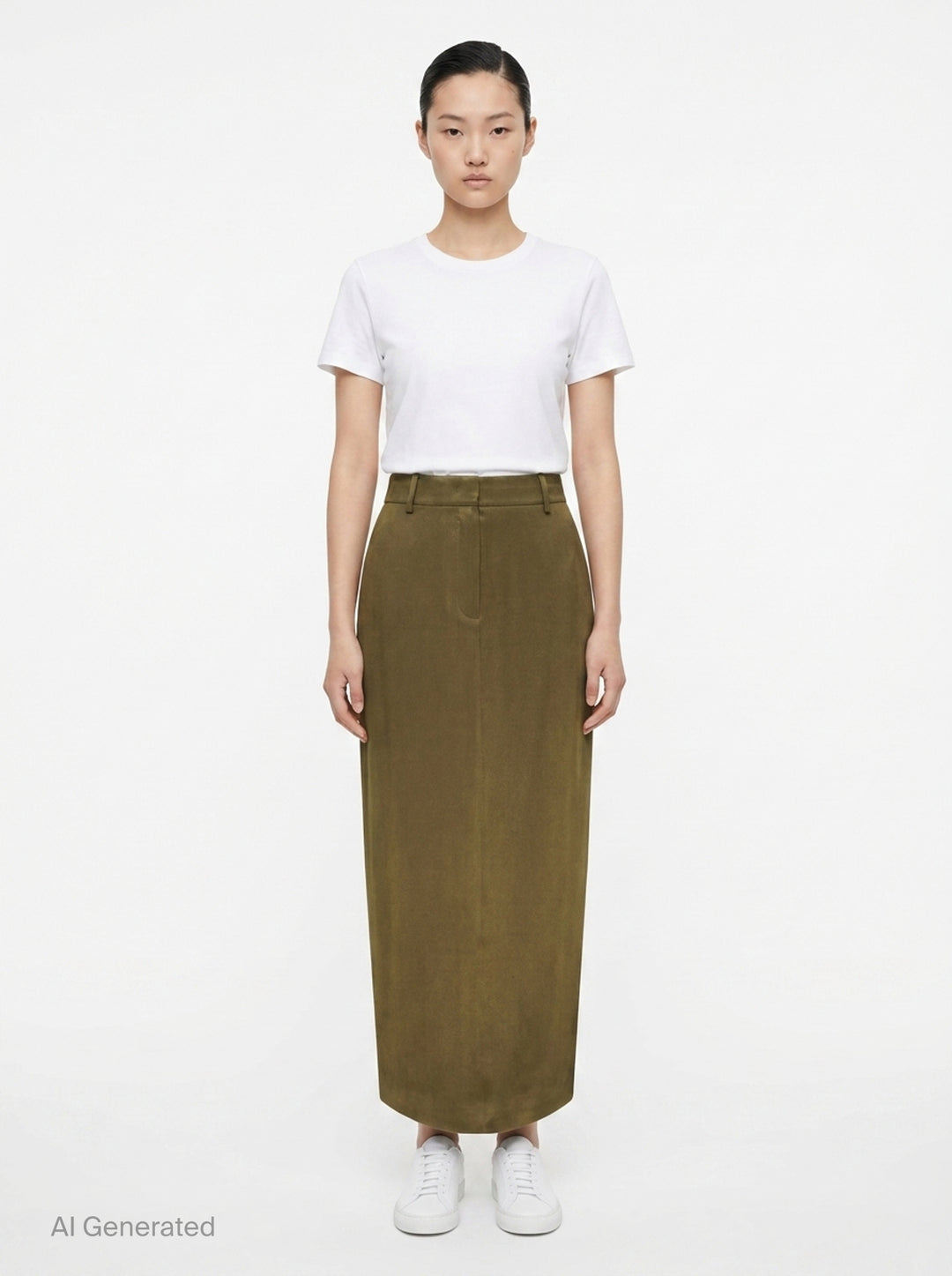 Ambre Crepe Acetate Mix Skirt | Club21 Collection | Club21 - front