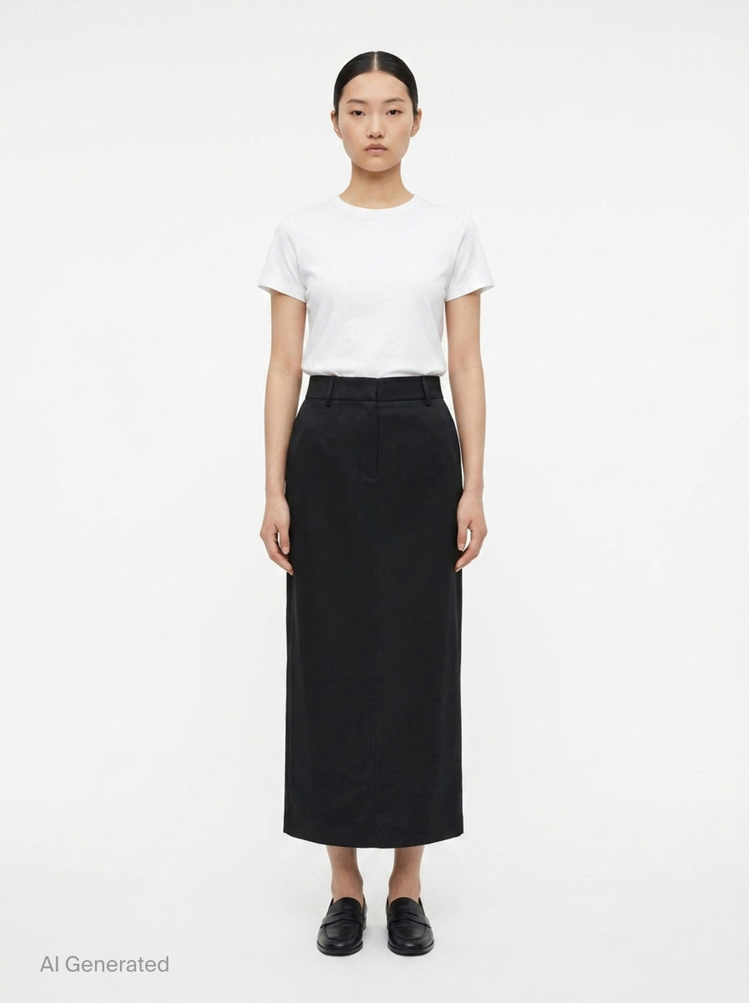Ambre Crepe Acetate Mix Skirt | Club21 Collection | Club21 - front