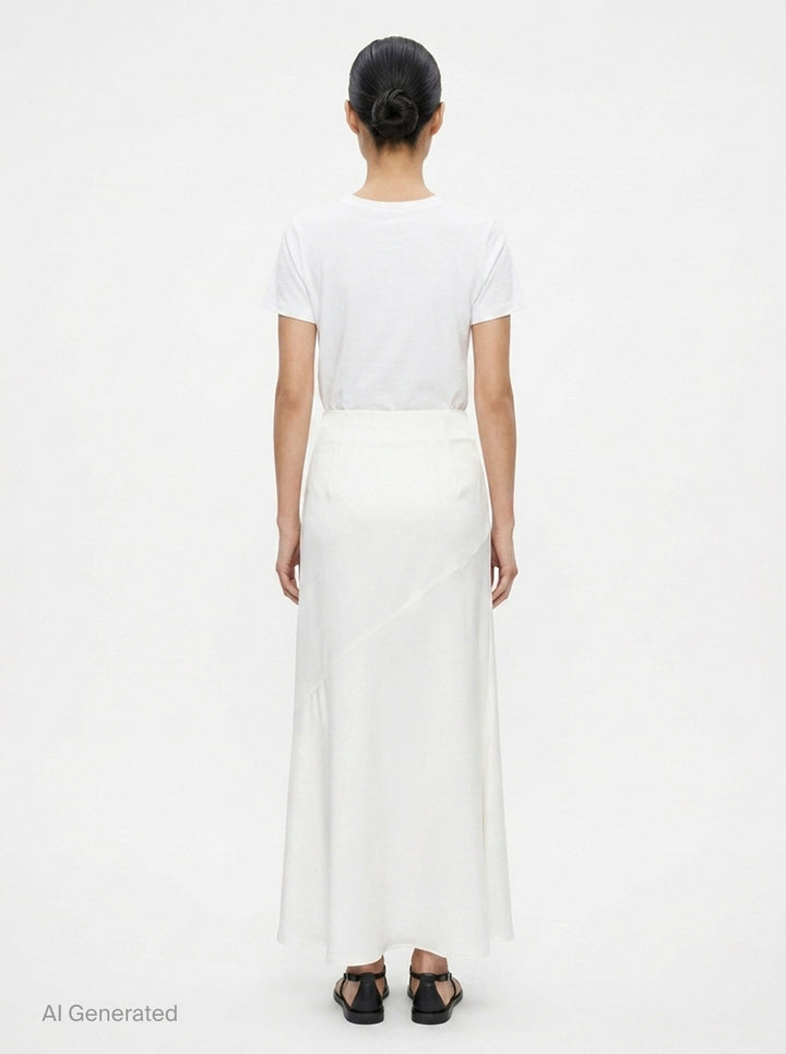 Blair Matte Acetate Mix Skirt | Club21 Collection | Club21 - back