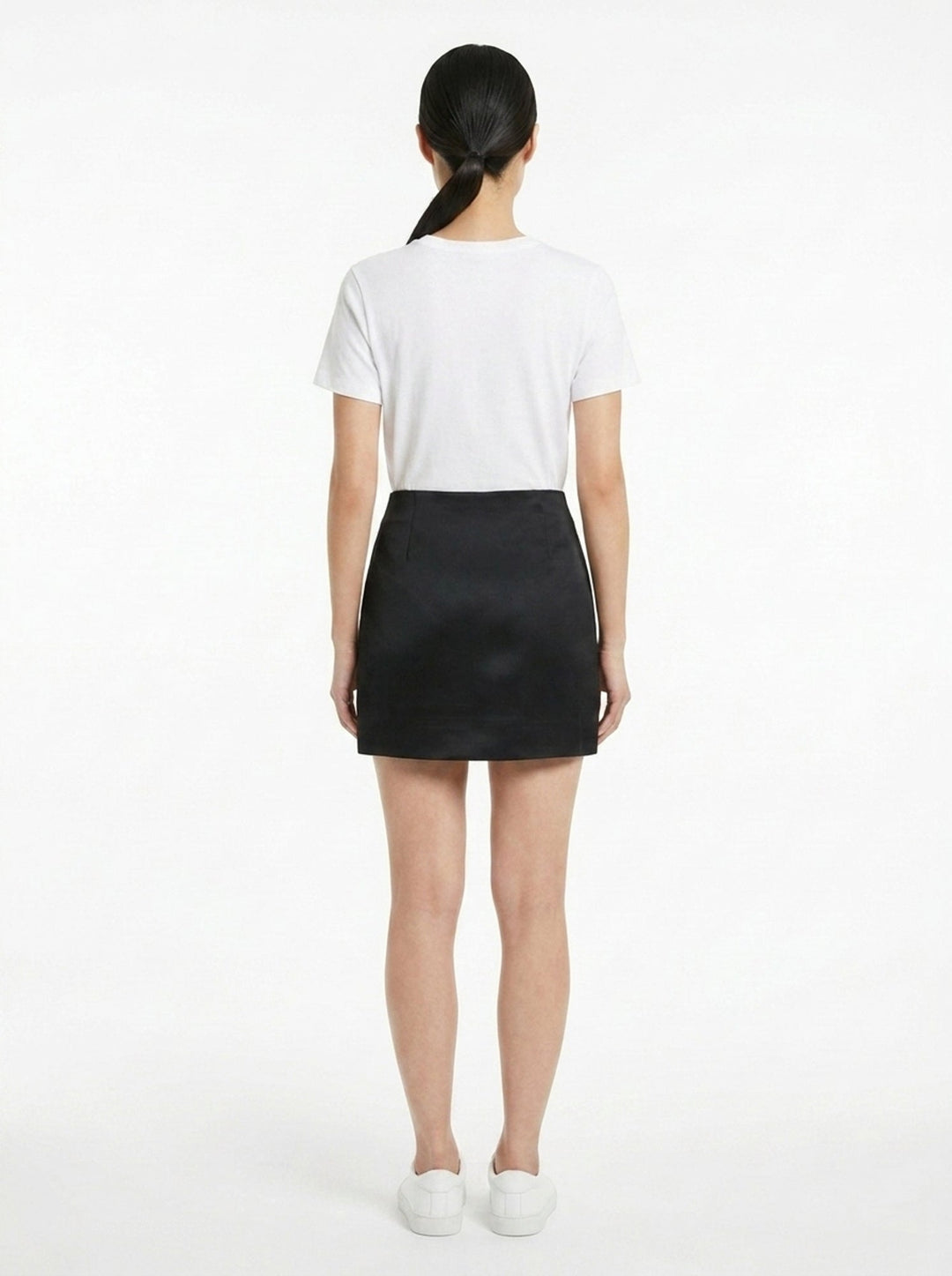 Camille Matte Acetate Mix Skirt | Club21 Collection | Club21 - back