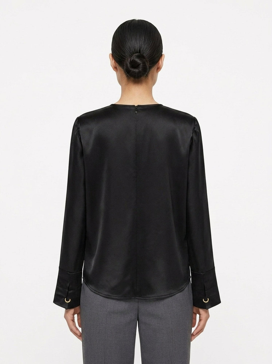 Colette Matte Satin Blouse | Club21 Collection | Club21 - back