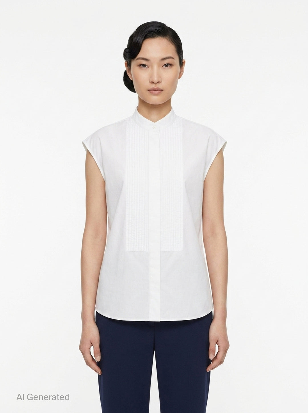 Edith Structure Cotton Blouse | Club 21 Collection | Club21 - front
