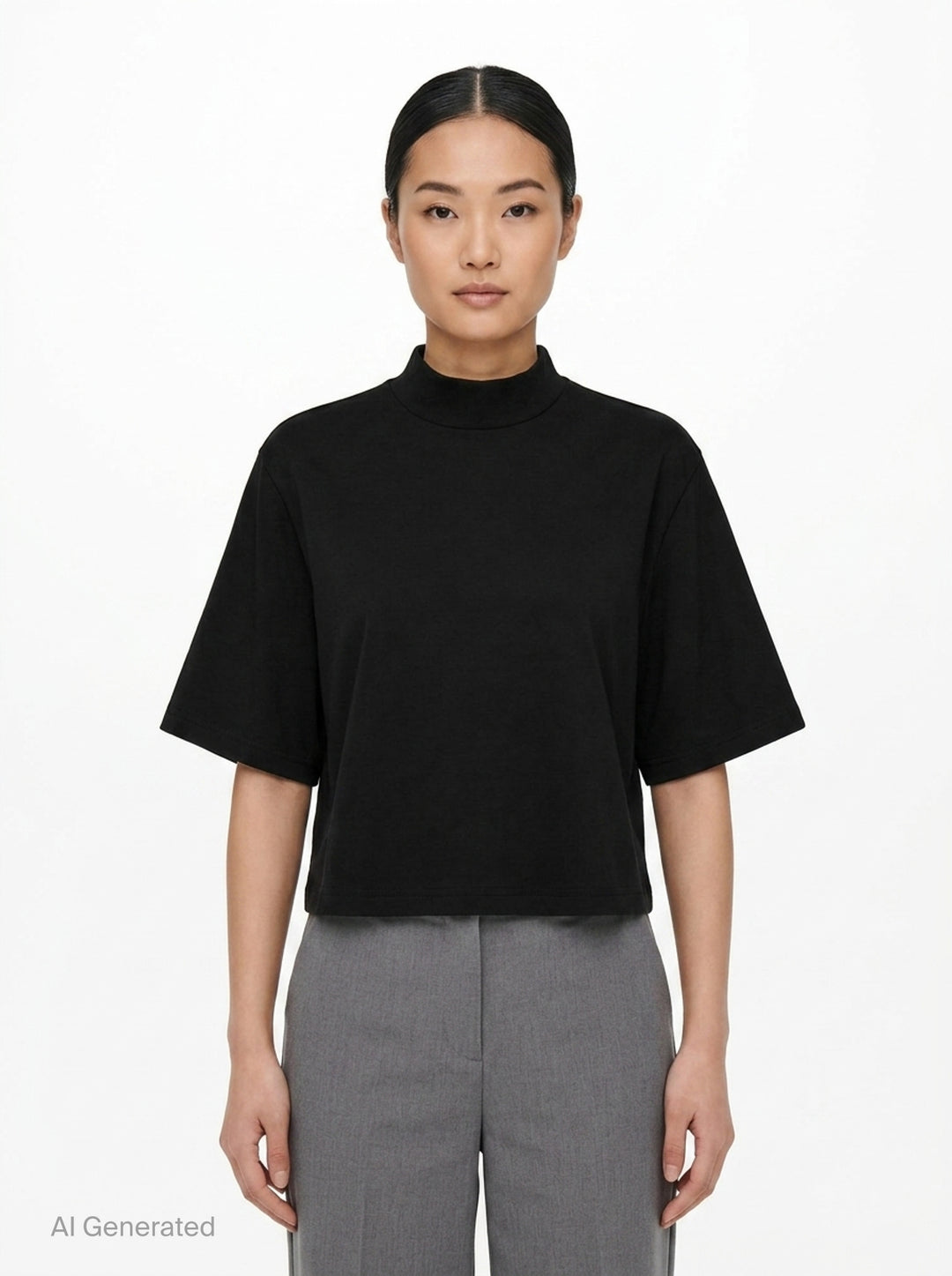 Irene Mock Neck Top | Club21 Collection | Club21 - front