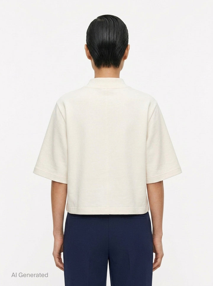 Irene Mock Neck Top | Club21 Collection | Club21 - back
