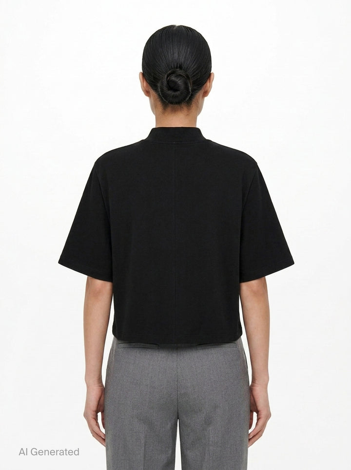 Irene Mock Neck Top | Club21 Collection | Club21 - back