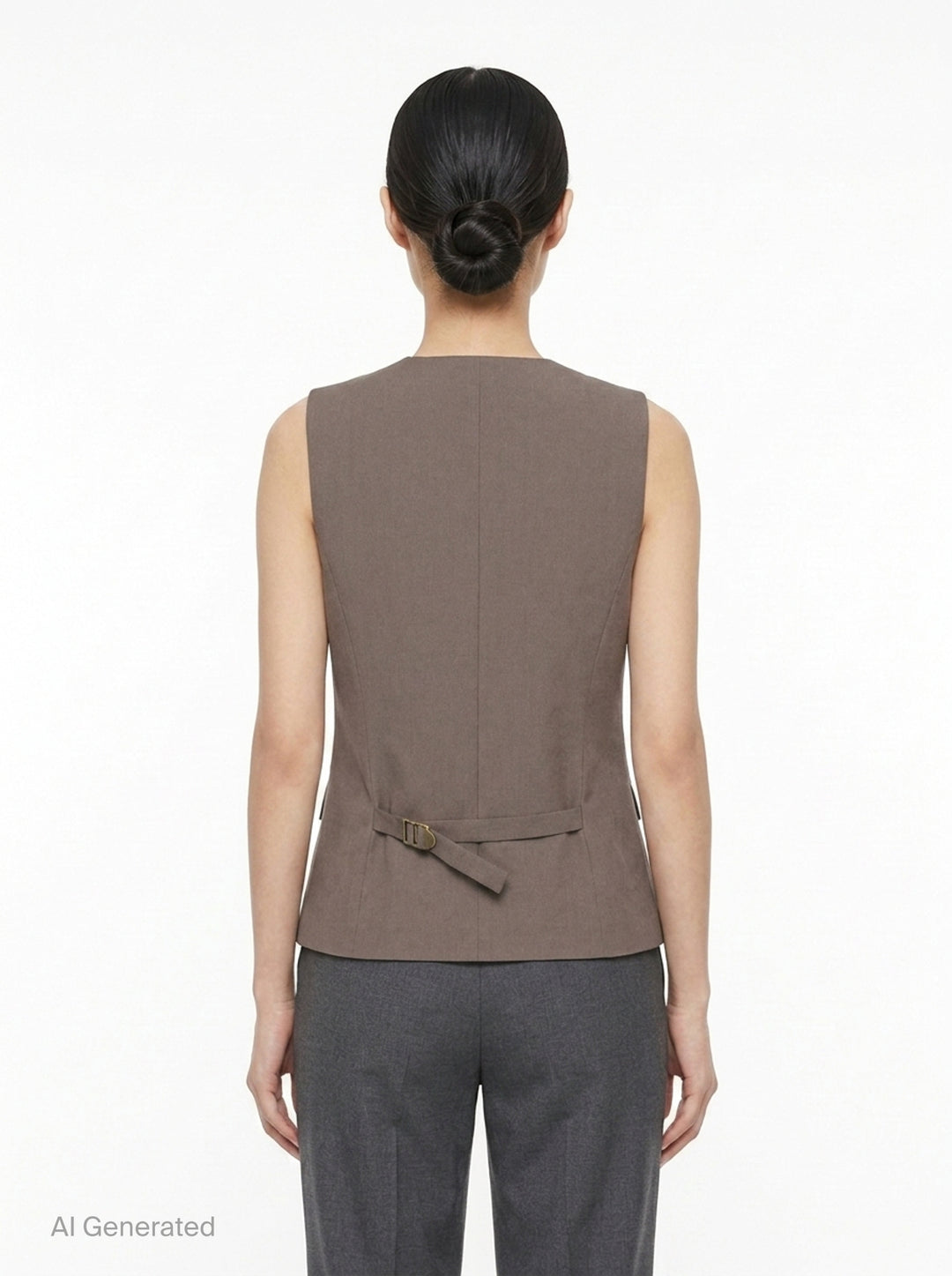 Iris Sartorial Wool Mix Vest | Club21 Collection | Club21 - back