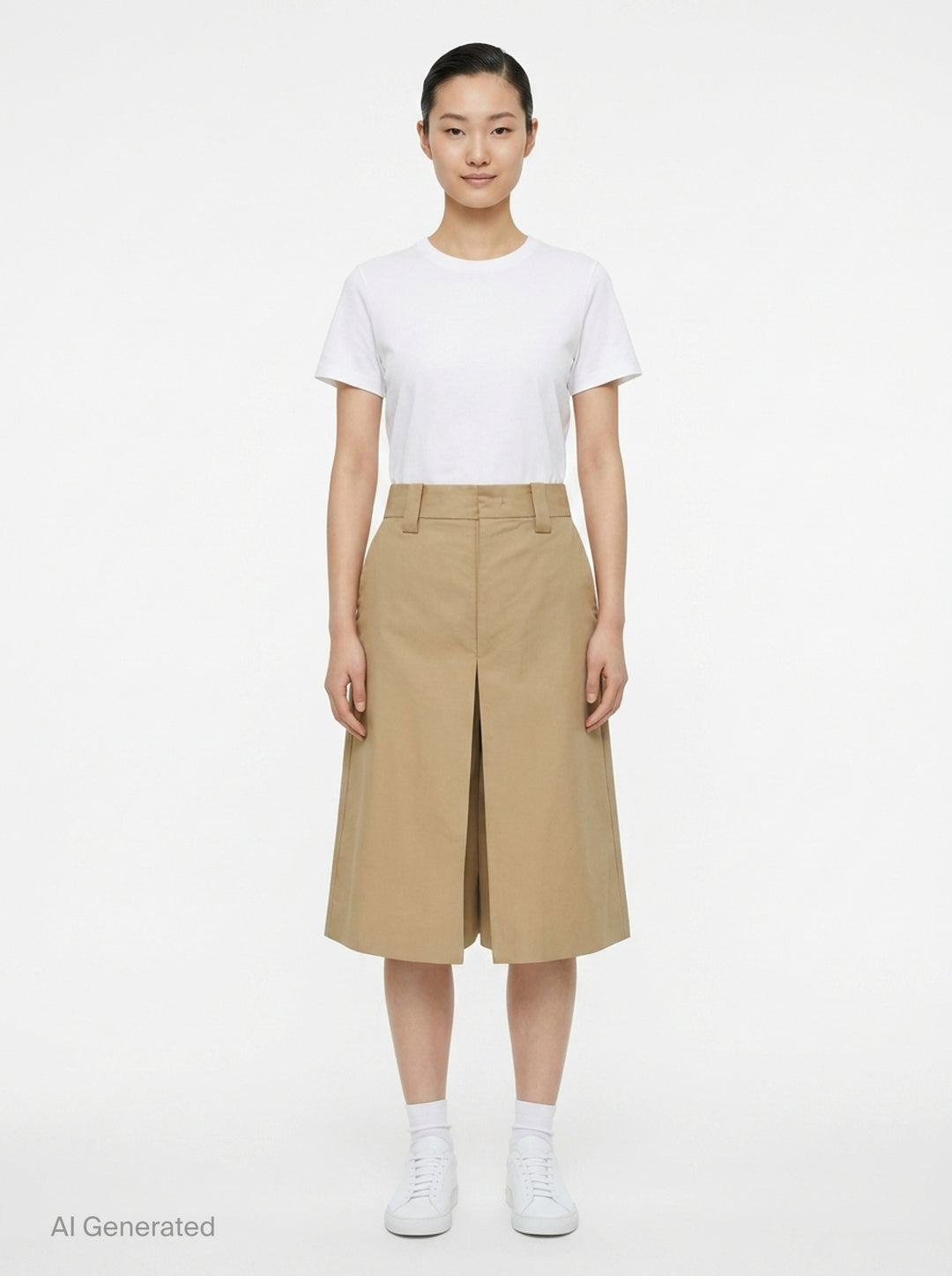 Light Stretch Midi Skirt | Club21 Collection | Club21 - front