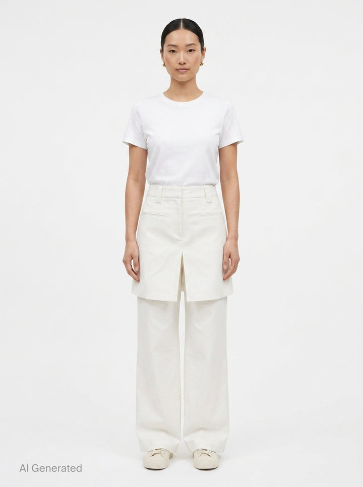 Lila Sartorial Wool Mix Pants | Club21 Collection | Club21 - front