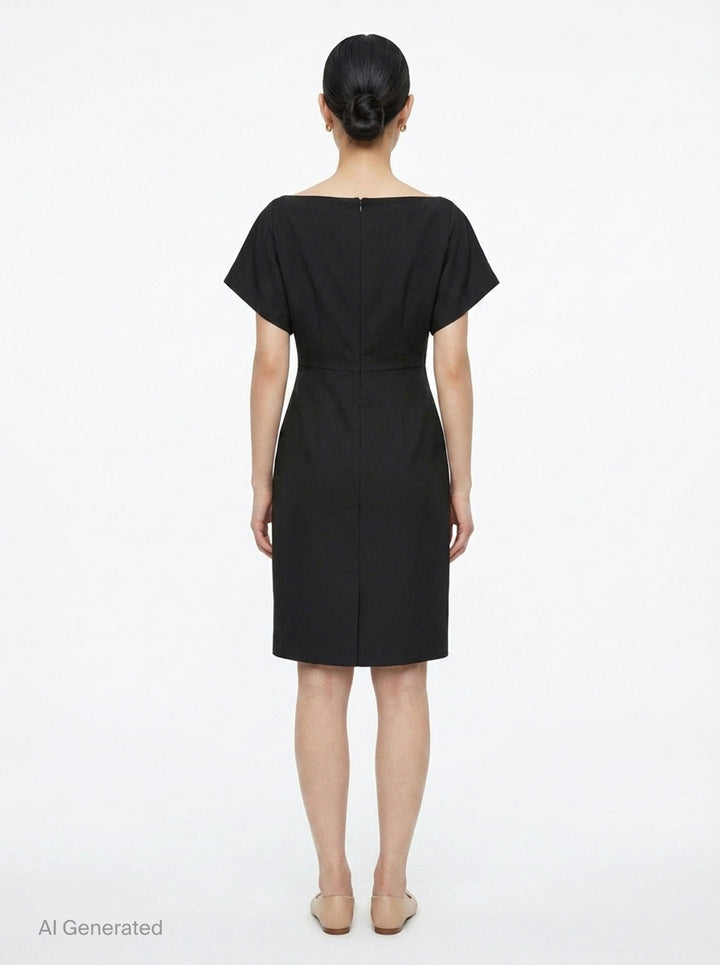 Thea Light Stretch Woven Dress | Club21 Collection | Club21 - back