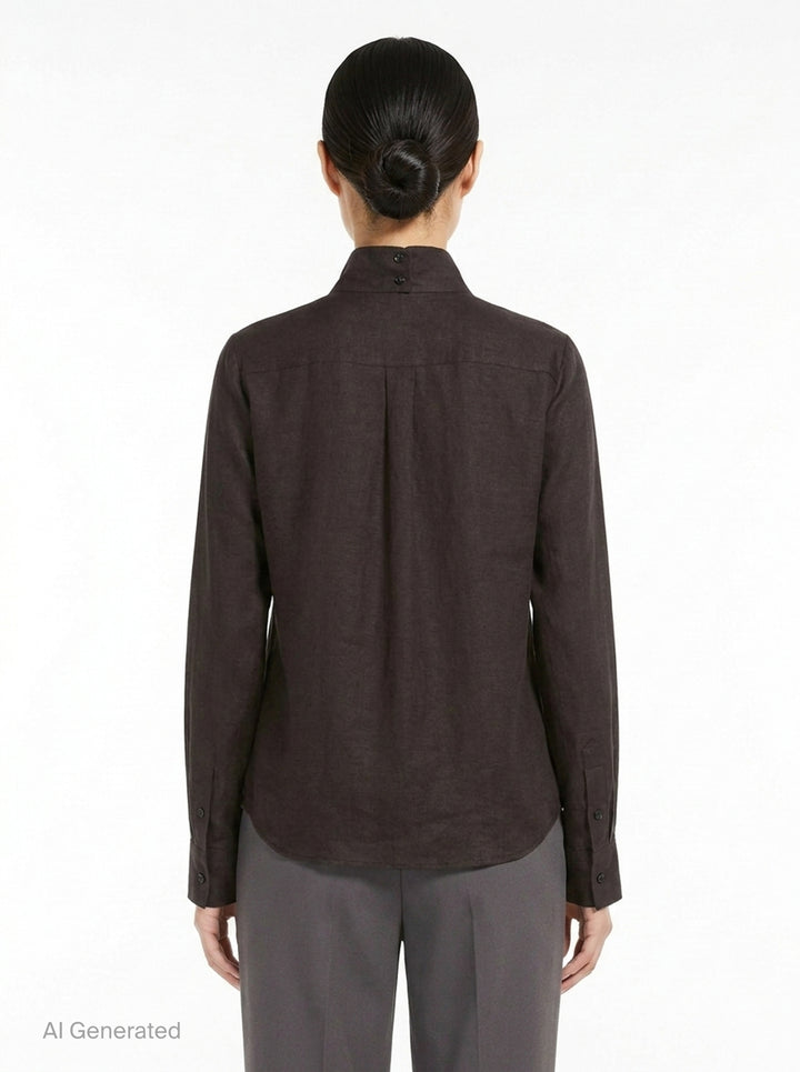 Violette Silk Cotton Woven Top | Club21 Collection | Club21 - back