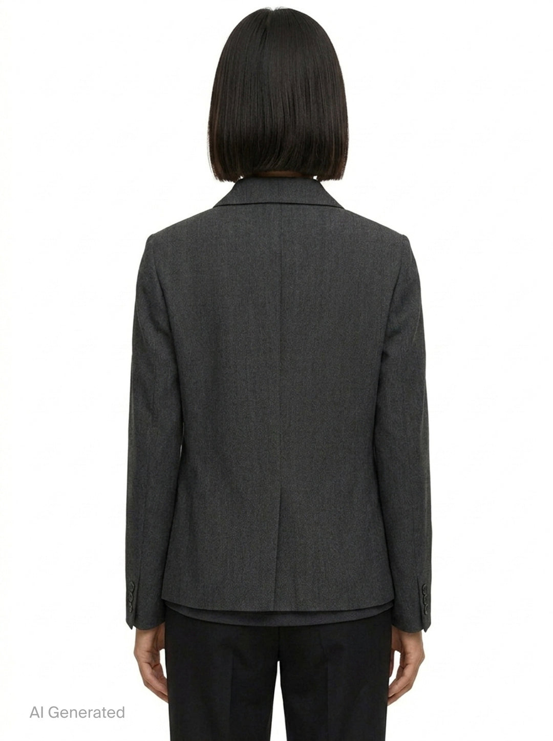 Buckle Collar Tailored Blazer | Comme des Garçons Comme des Garçons | Club21 - back