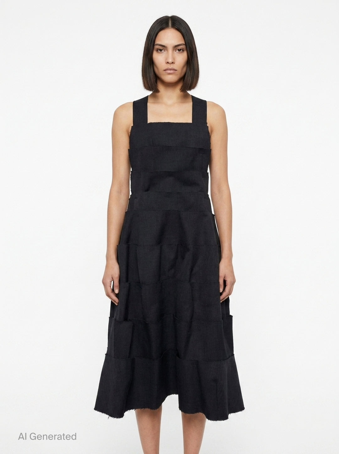Layered Crossback Pinafore | Comme des Garçons Comme des Garçons | Club21 - front
