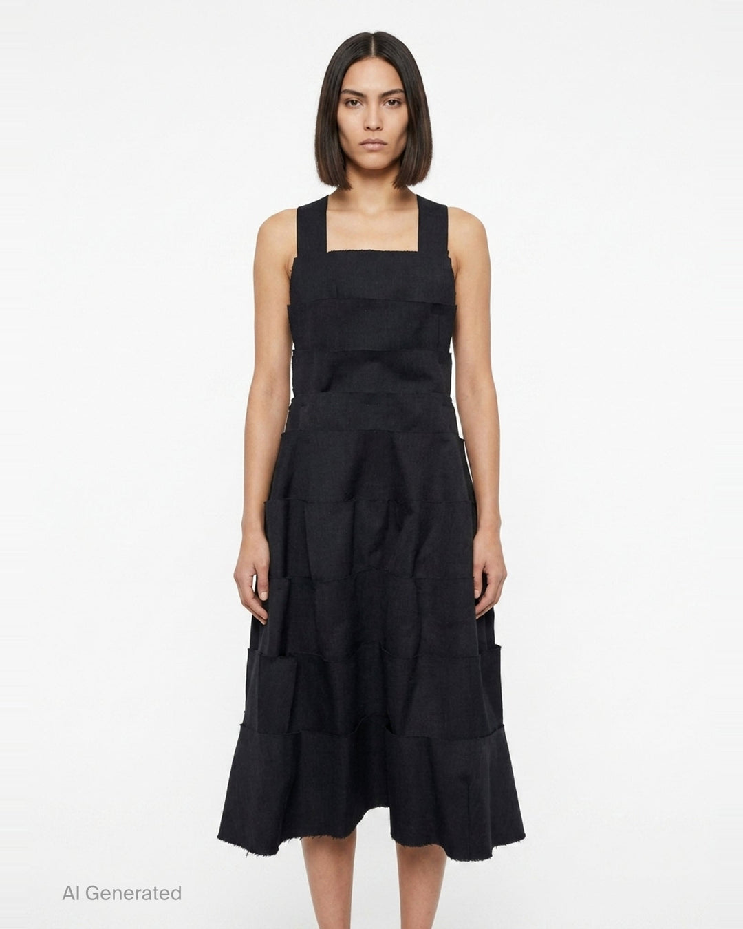 Layered Crossback Pinafore | Comme des Garçons Comme des Garçons | Club21 - front
