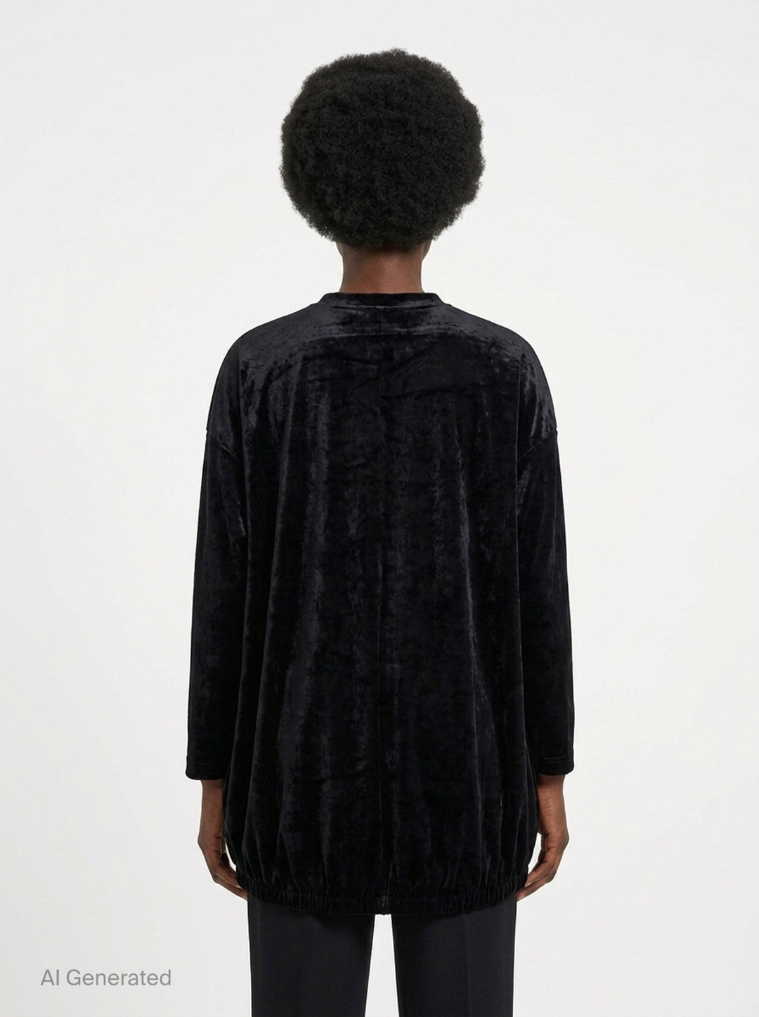 Oversized Layered Gathered Tee | Comme des Garçons | Club21 - back