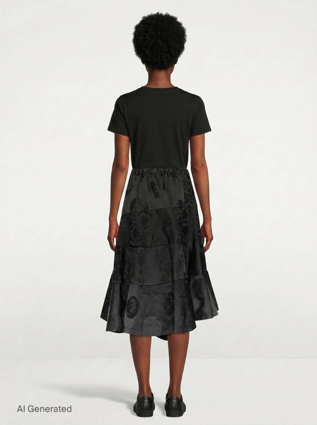 Polka Dot Midi Skirt | Comme des Garçons Girl | Club21 - back