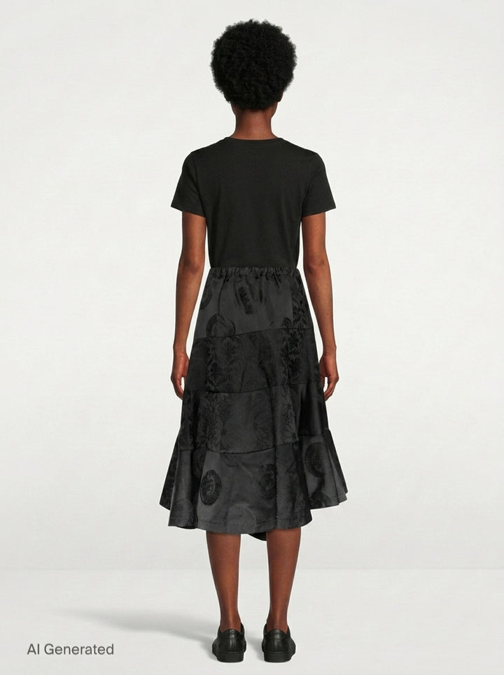Polka Dot Midi Skirt | Comme des Garçons Girl | Club21 - back
