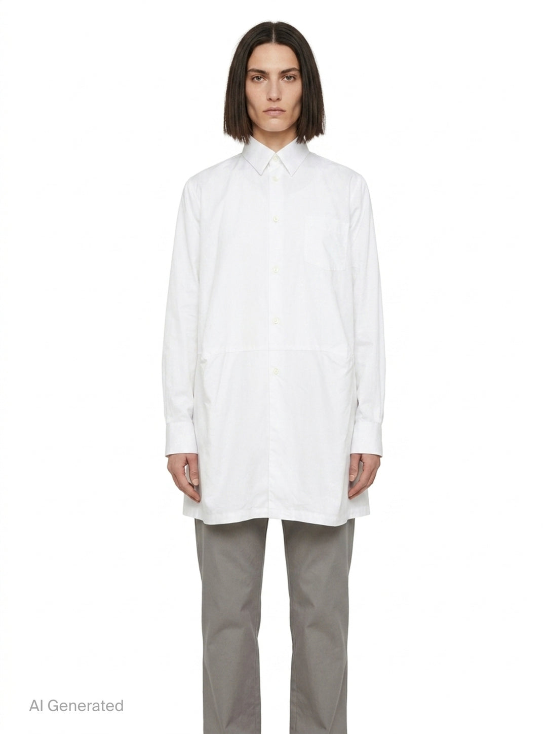 Satin Blouse With Bows | Comme des Garçons Girl | Club21 - front