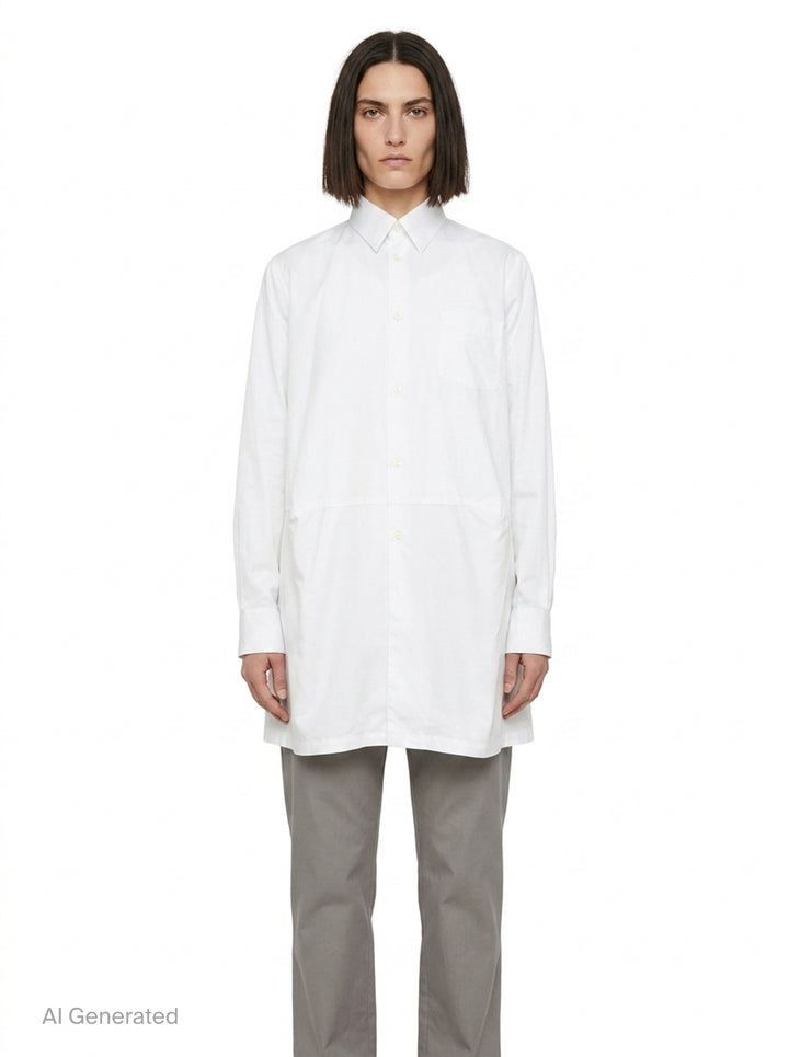 Satin Blouse With Bows | Comme des Garçons Girl | Club21 - front