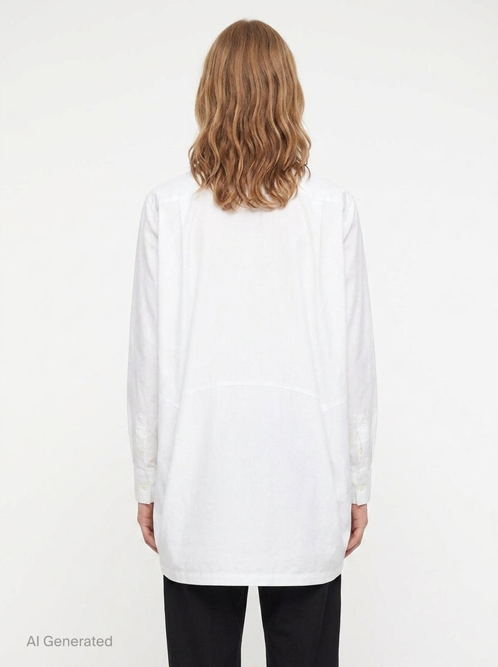 Satin Blouse With Bows | Comme des Garçons Girl | Club21 - back