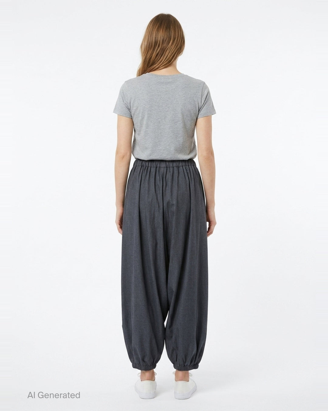 Wide-Leg Relaxed Pants | Comme des Garçons Girl | Club21 - back