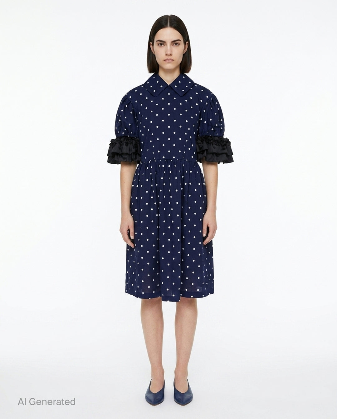 Oversized Polka Dot Dress | Comme des Garçons Girl | Club21 - front