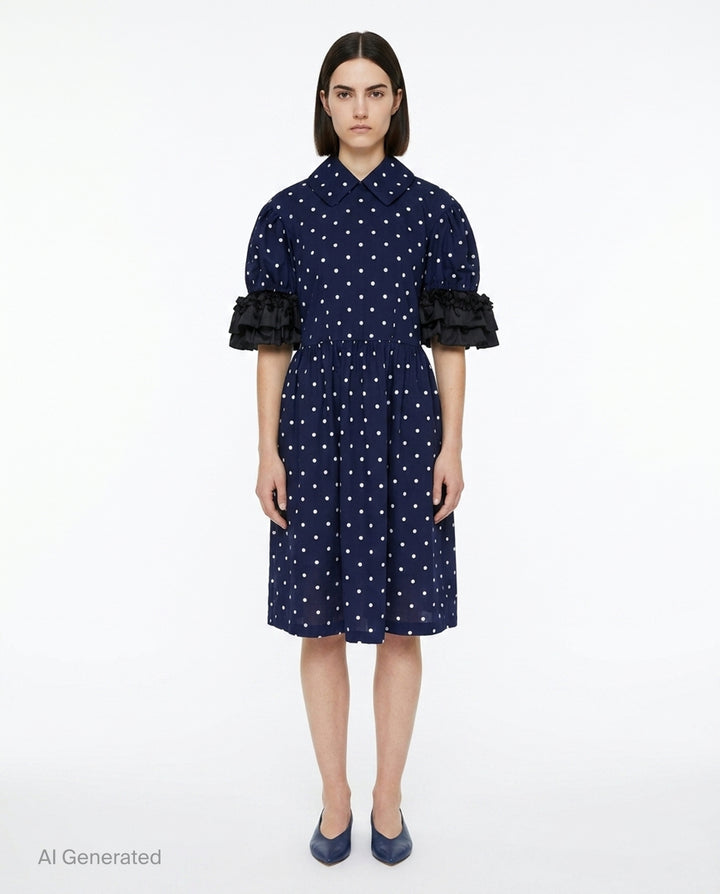 Oversized Polka Dot Dress | Comme des Garçons Girl | Club21 - front