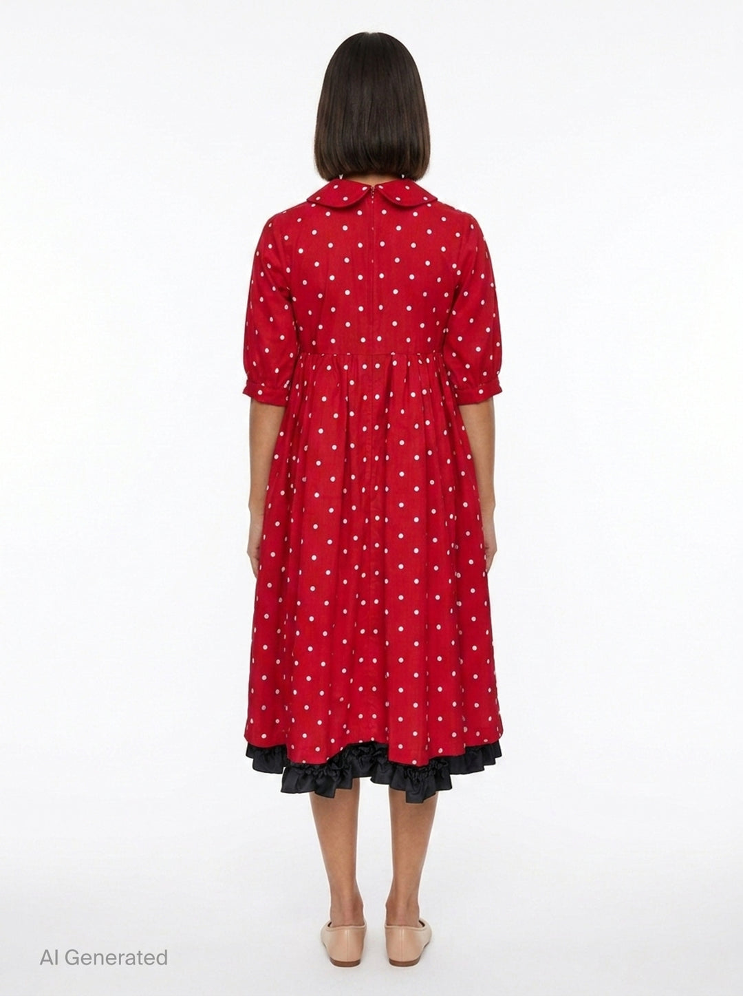 Oversized Polka Dot Dress | Comme des Garçons Girl | Club21 - back